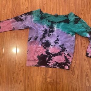 Tie-dye sweater